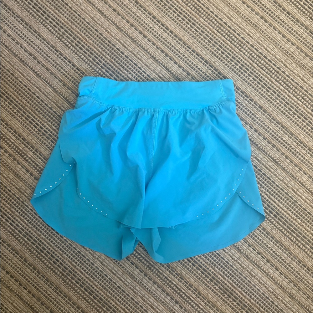 Lululemon Athletica Turquoise Athletic Shorts